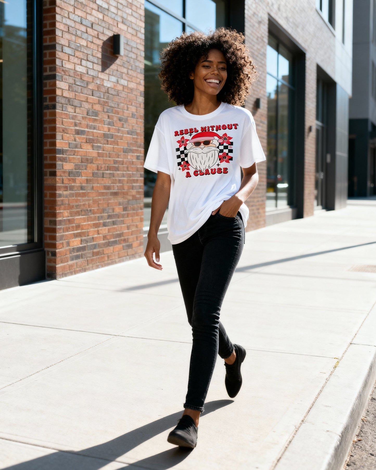 Rebel Without a Clause Unisex T-shirt