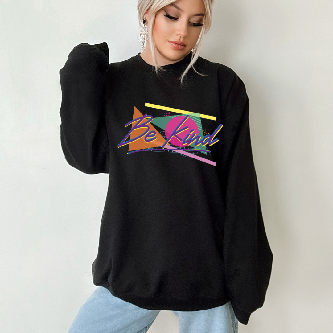 80's Barbie inspired Be Kind Unisex crew jumper