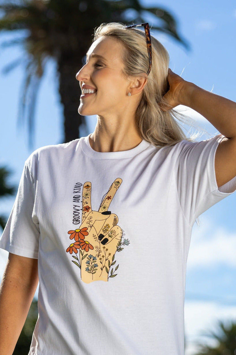 Groovy & Kind Womens T-shirt