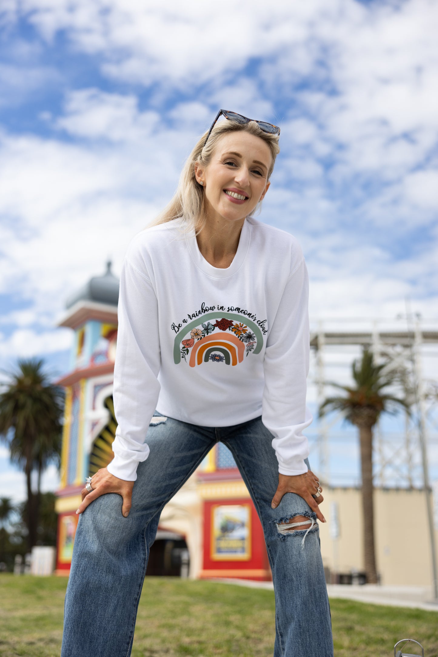 Be A Rainbow Unisex Jumper
