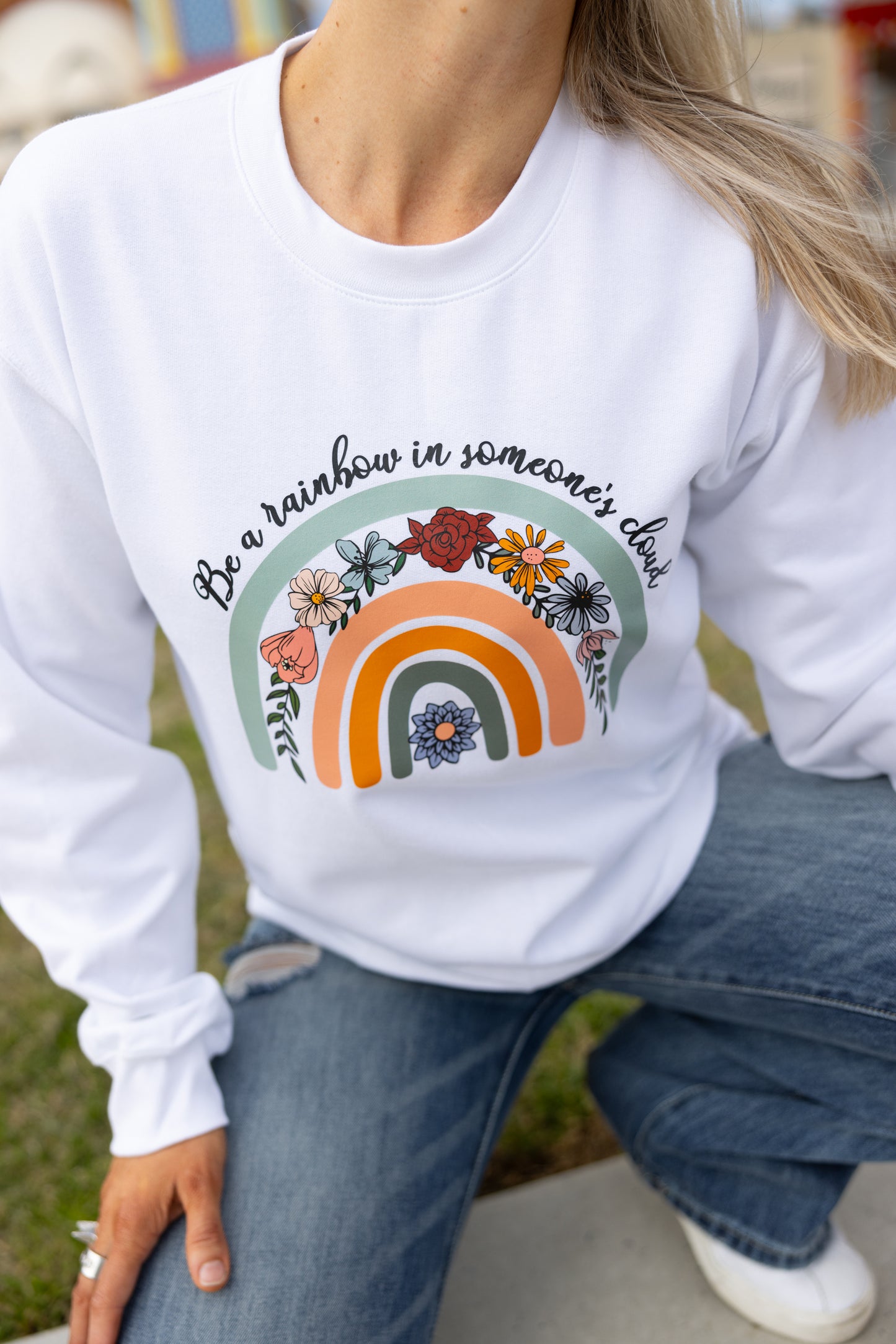 Be A Rainbow Unisex Jumper