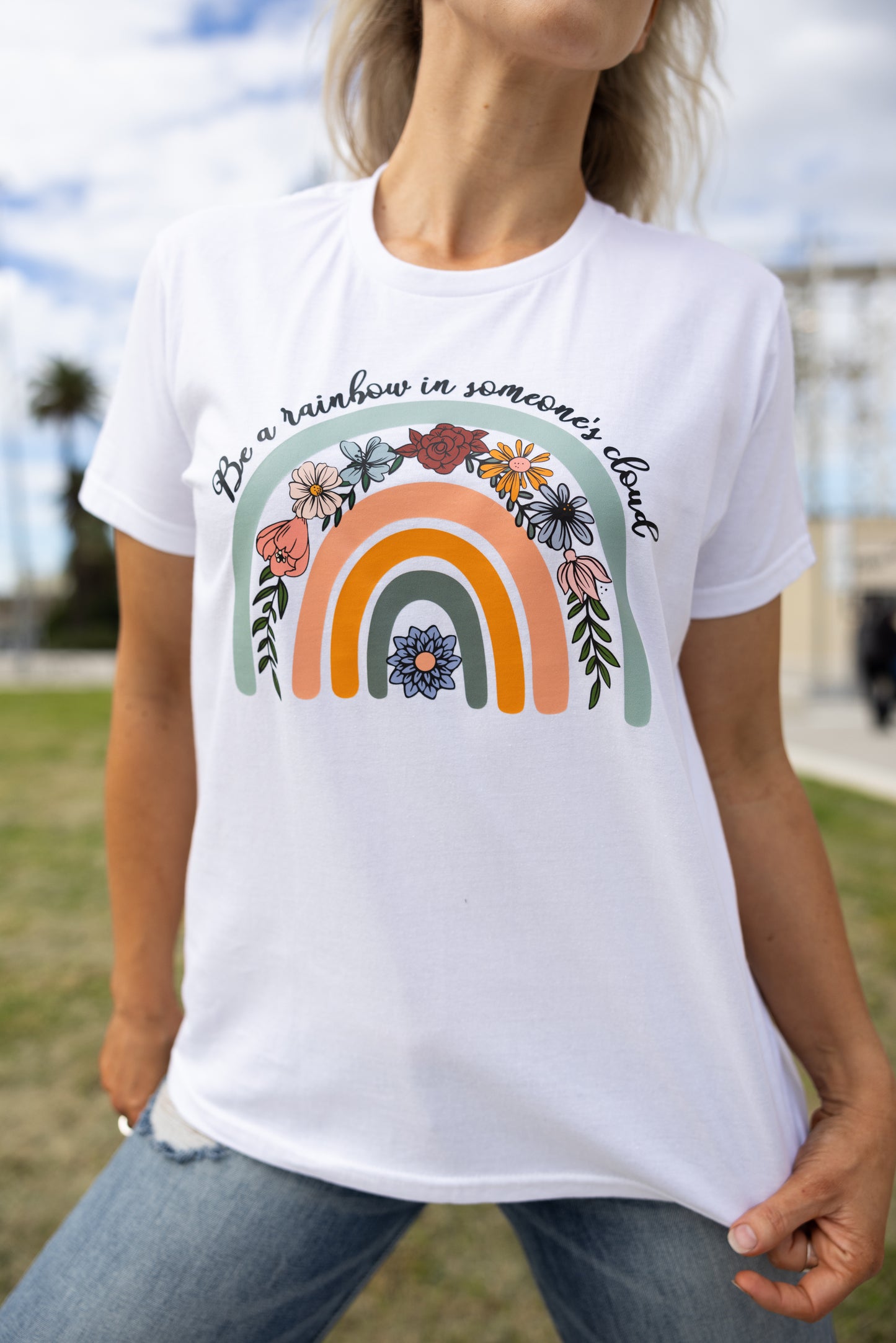 Be A Rainbow Womens T-shirt