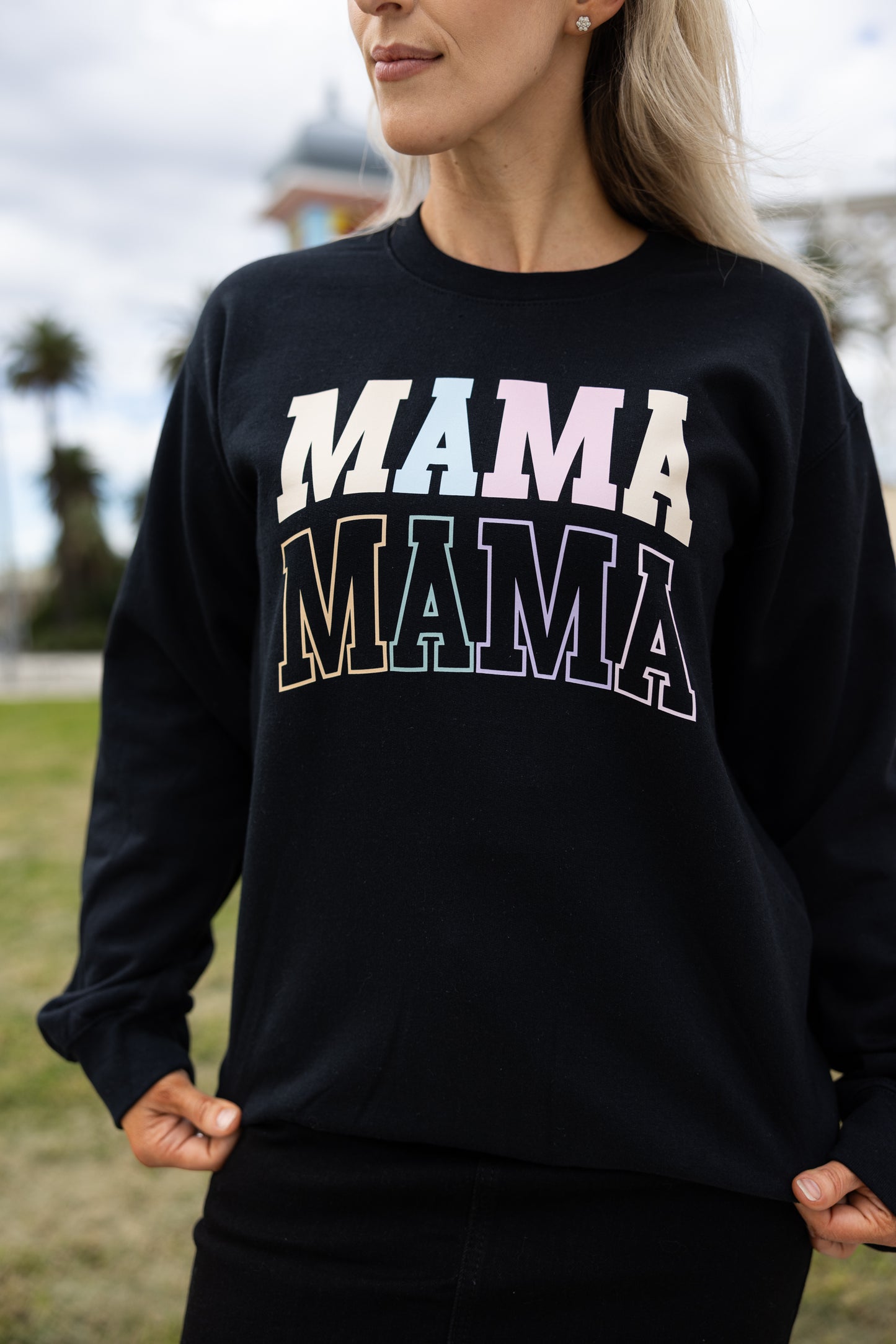 Mama Pastel Unisex Jumper