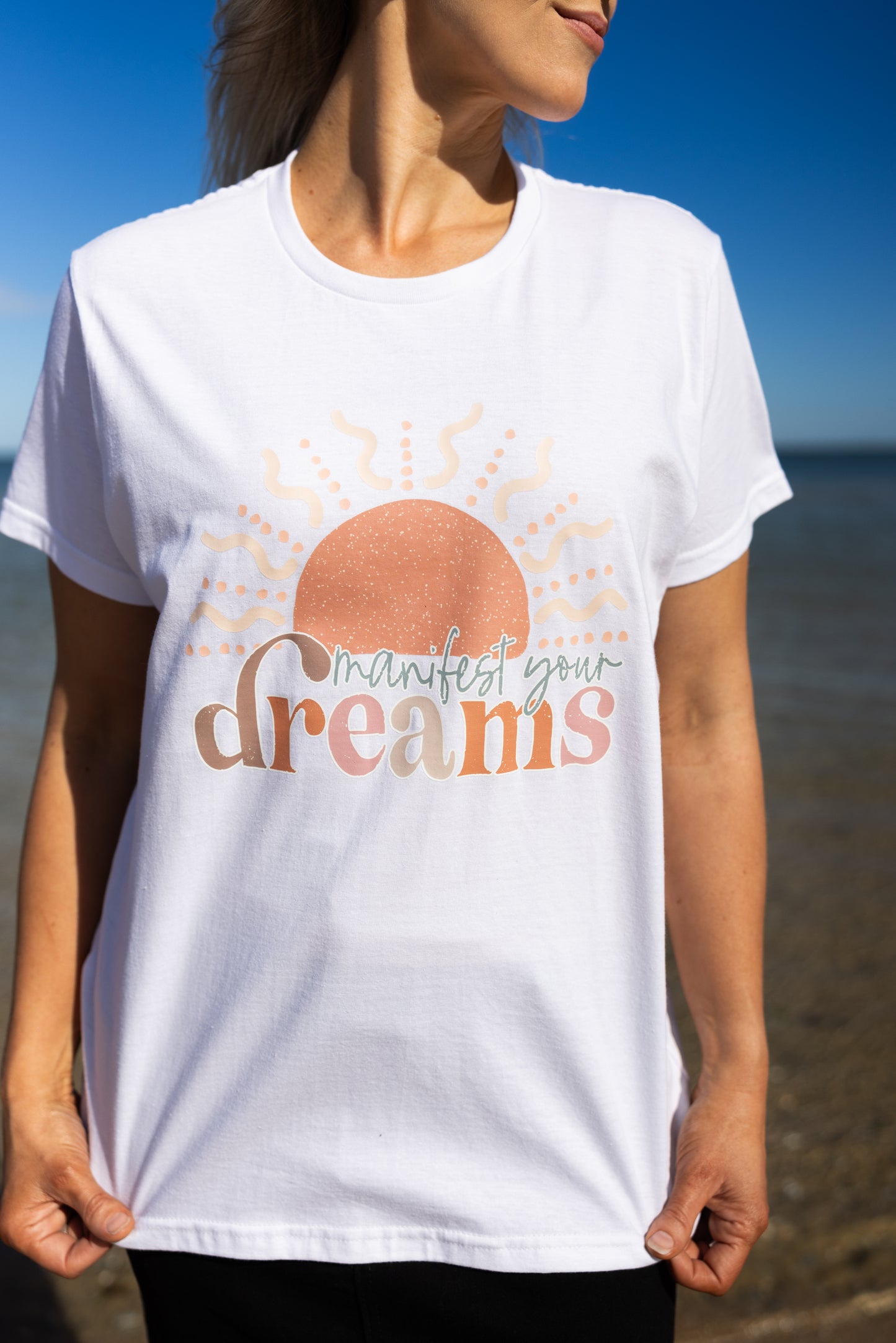 Manifest Your Dreams Womens T-shirt