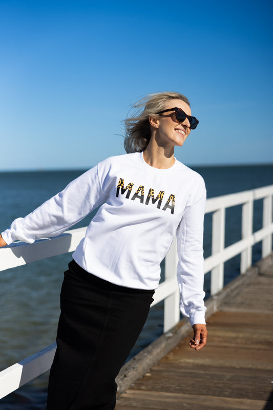 Mama Leopard 1 Unisex Jumper