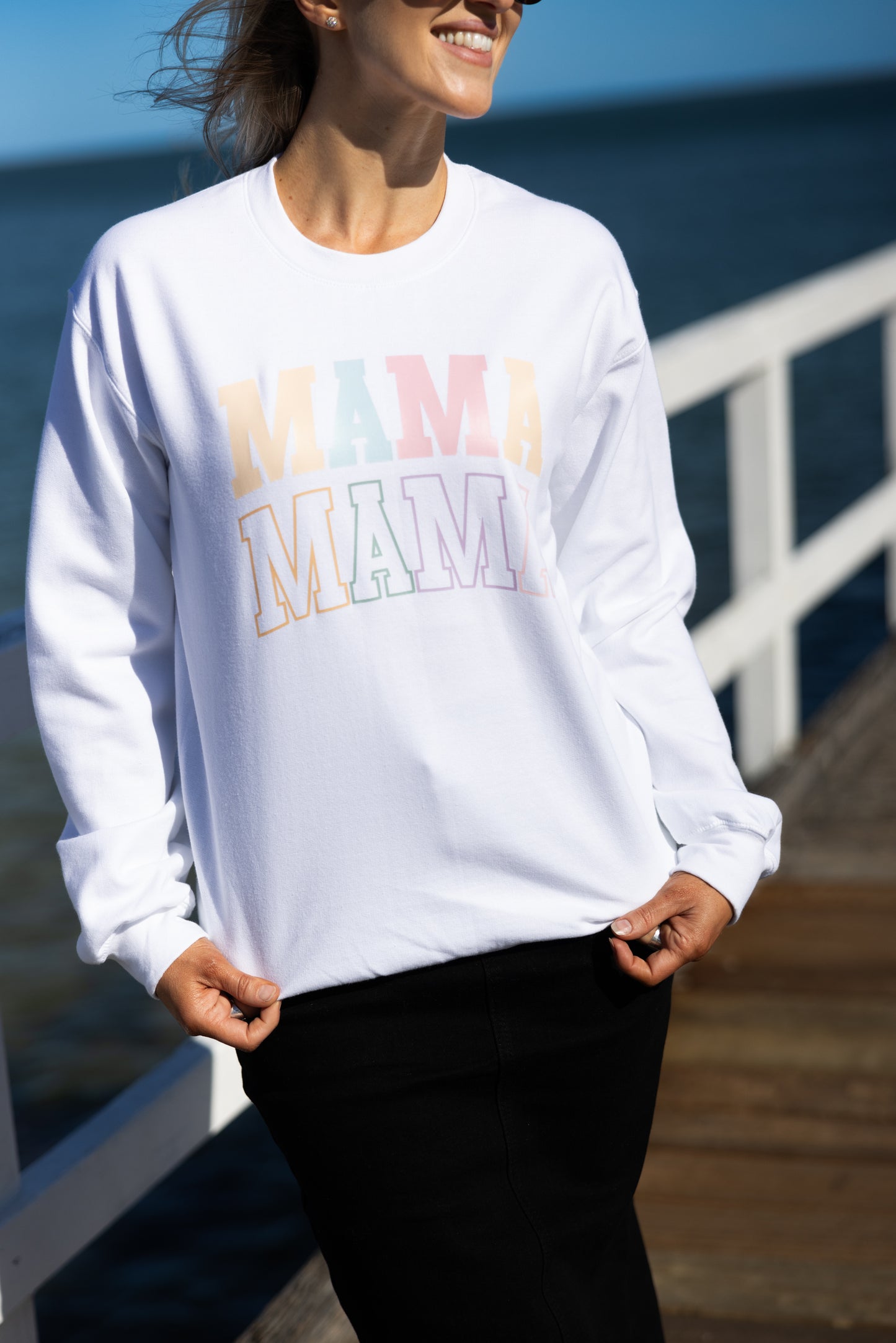 Mama Pastel Unisex Jumper