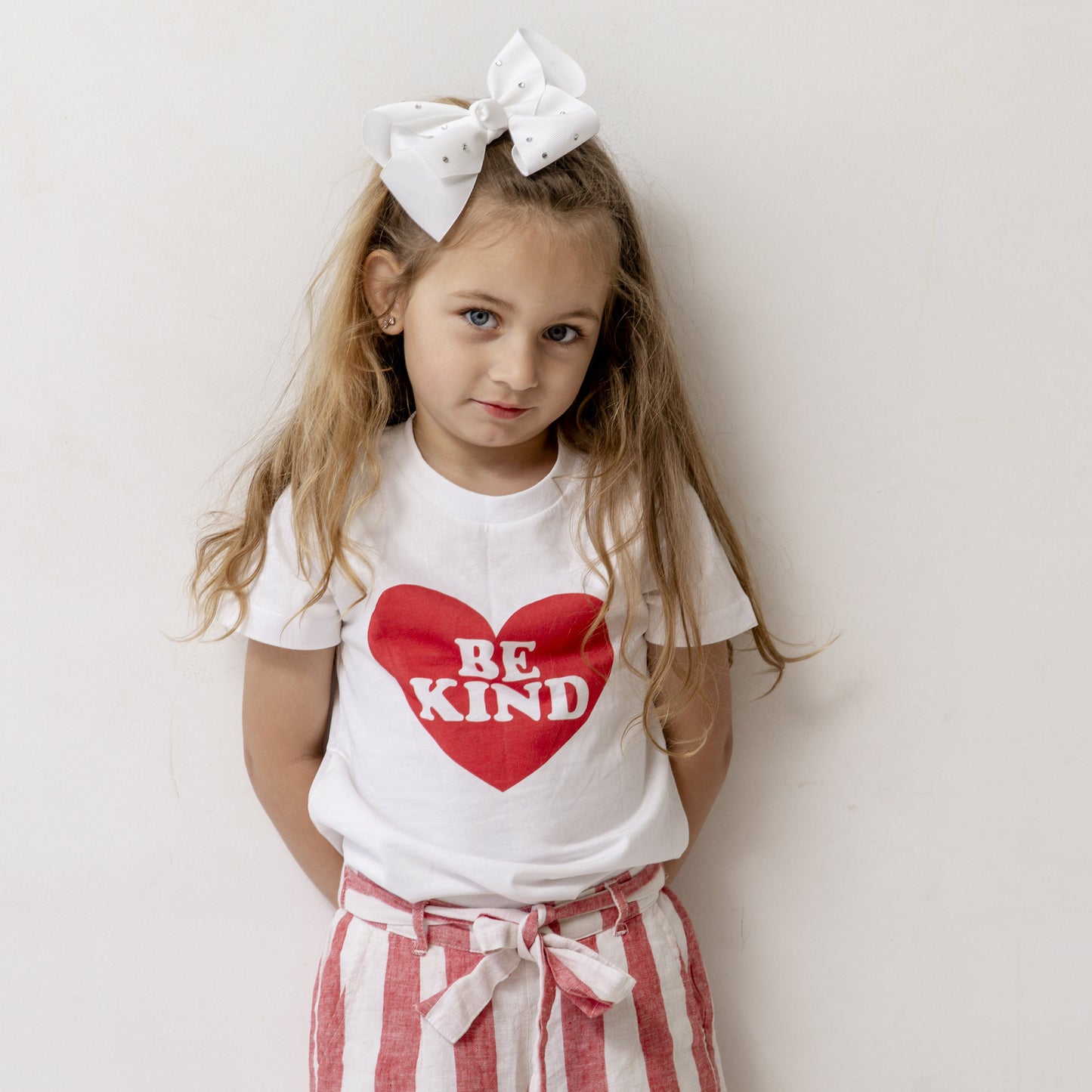 Elly Kids T-Shirt - White (CLEARANCE)