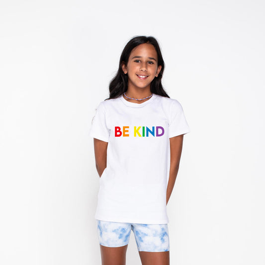 Janice Be Kind Rainbow Kids T-Shirt