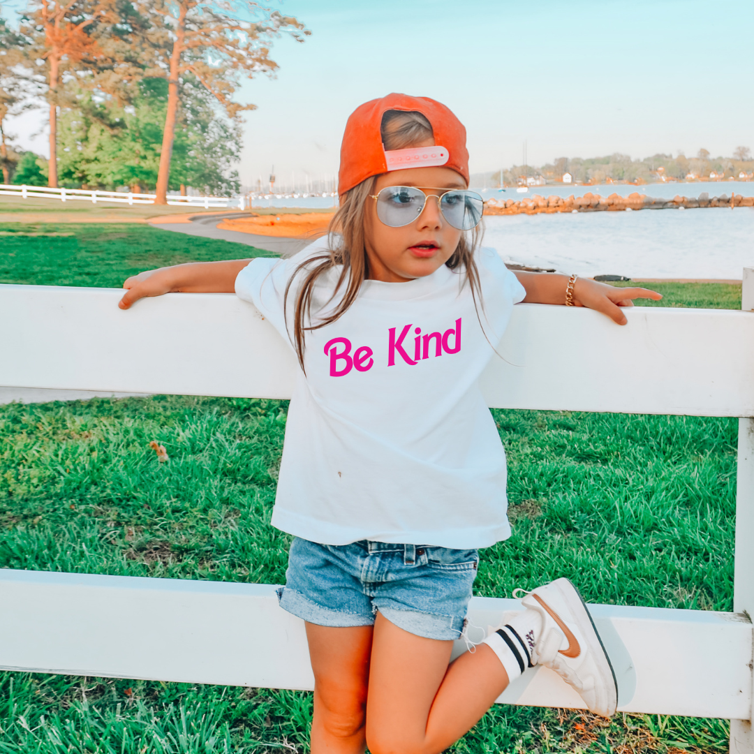 Barbie inspired Be Kind Kids T-Shirt