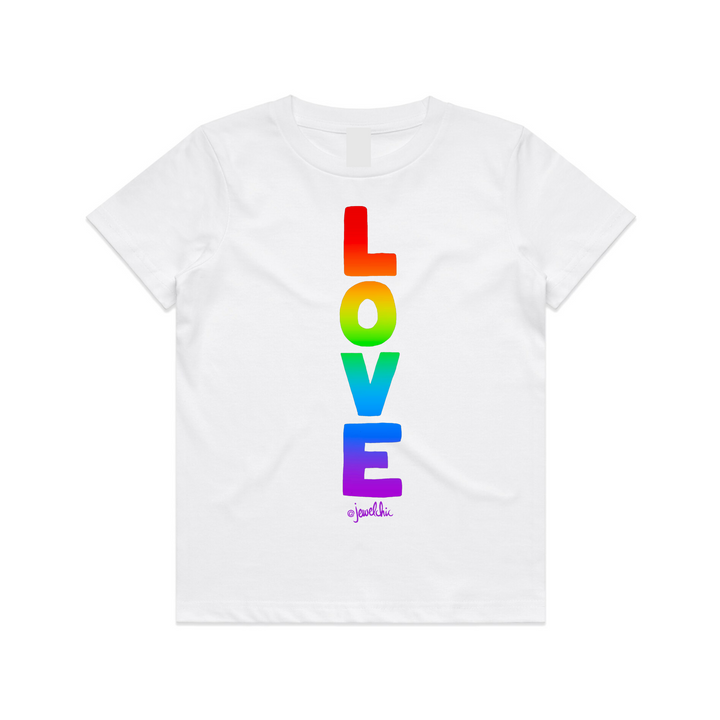 Jewelchic Love Kids T-Shirt