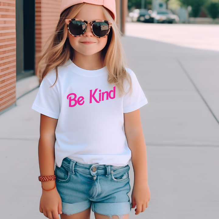 Barbie inspired Be Kind Kids T-Shirt
