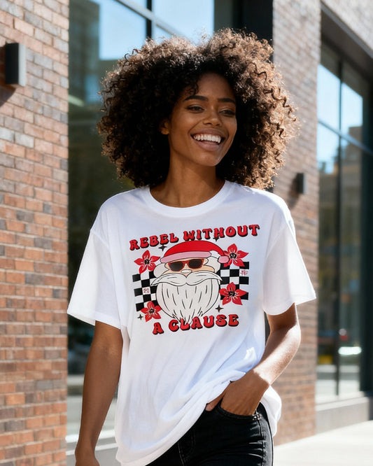 Rebel Without a Clause Unisex T-shirt