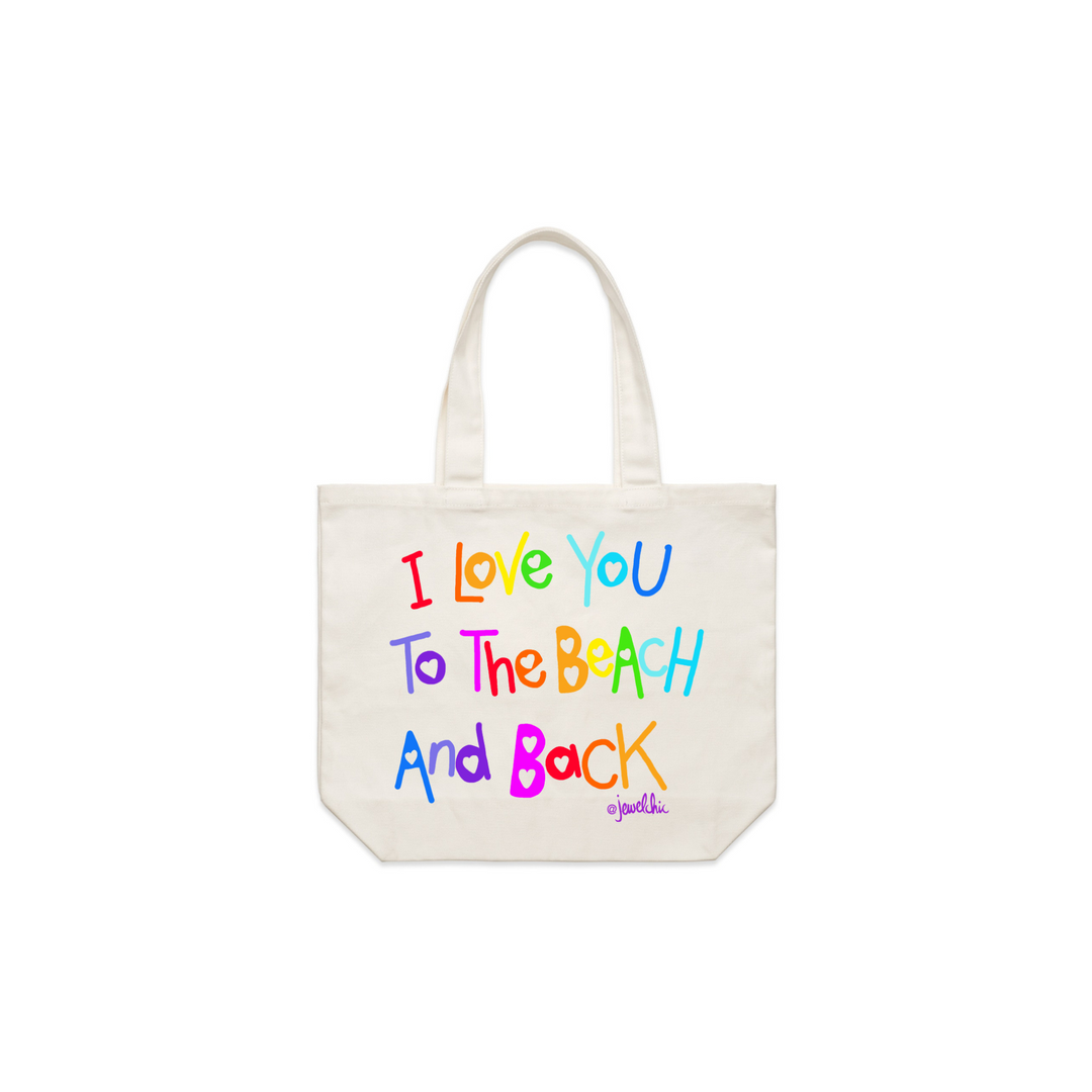 Jewelchic I Love You Tote Bag