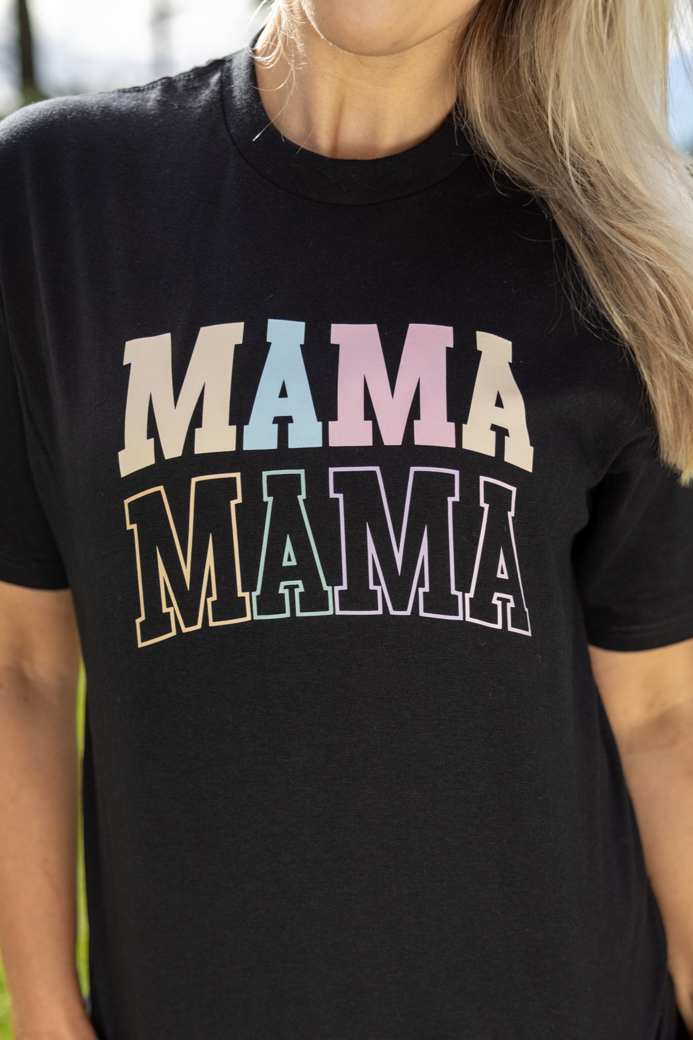 Mama Pastel Womens T-shirt