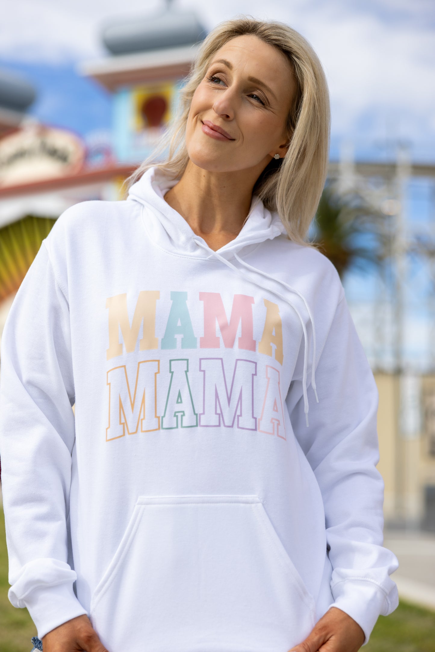 Mama Pastel Unisex Hoodie