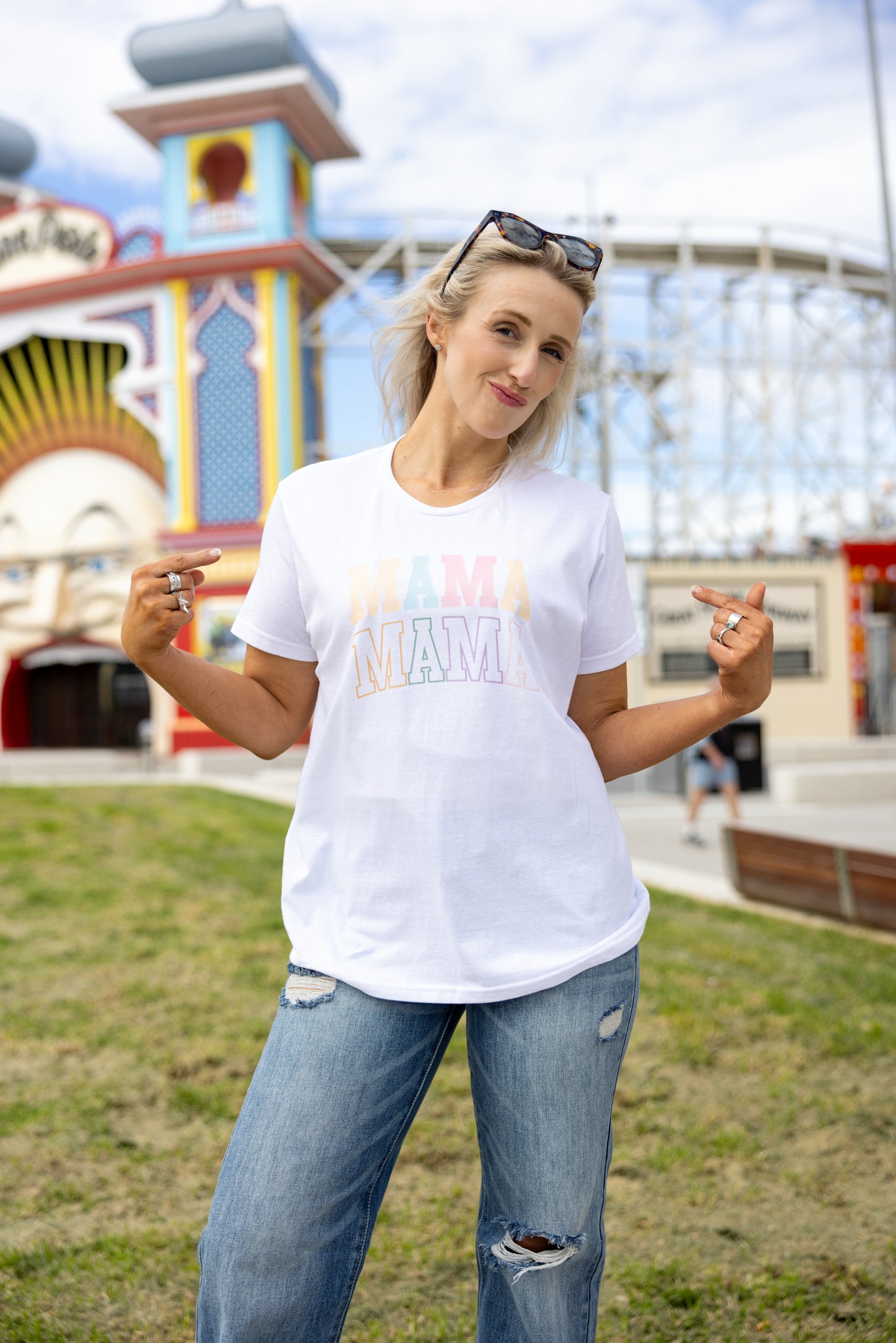 Mama Pastel Womens T-shirt
