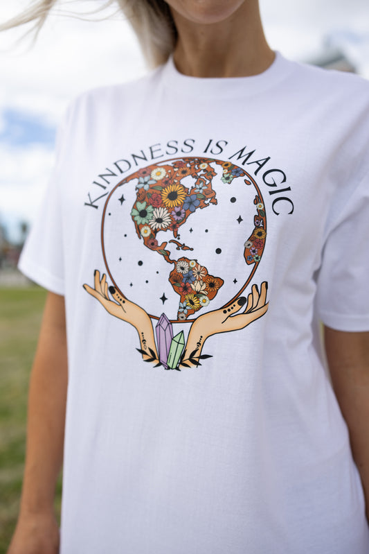 Kindness Is Magic Womens T-shirt