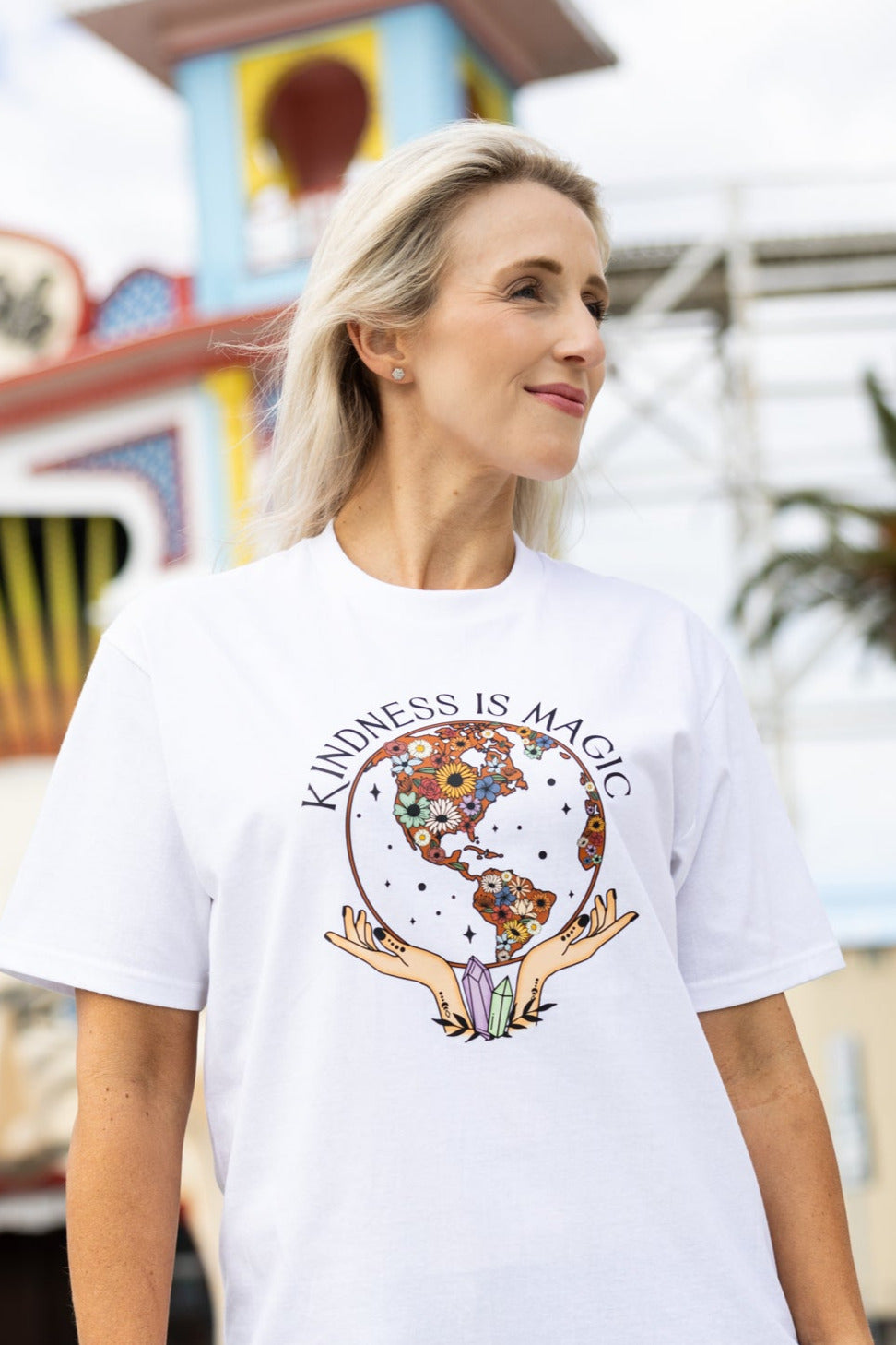 Kindness Is Magic Womens T-shirt