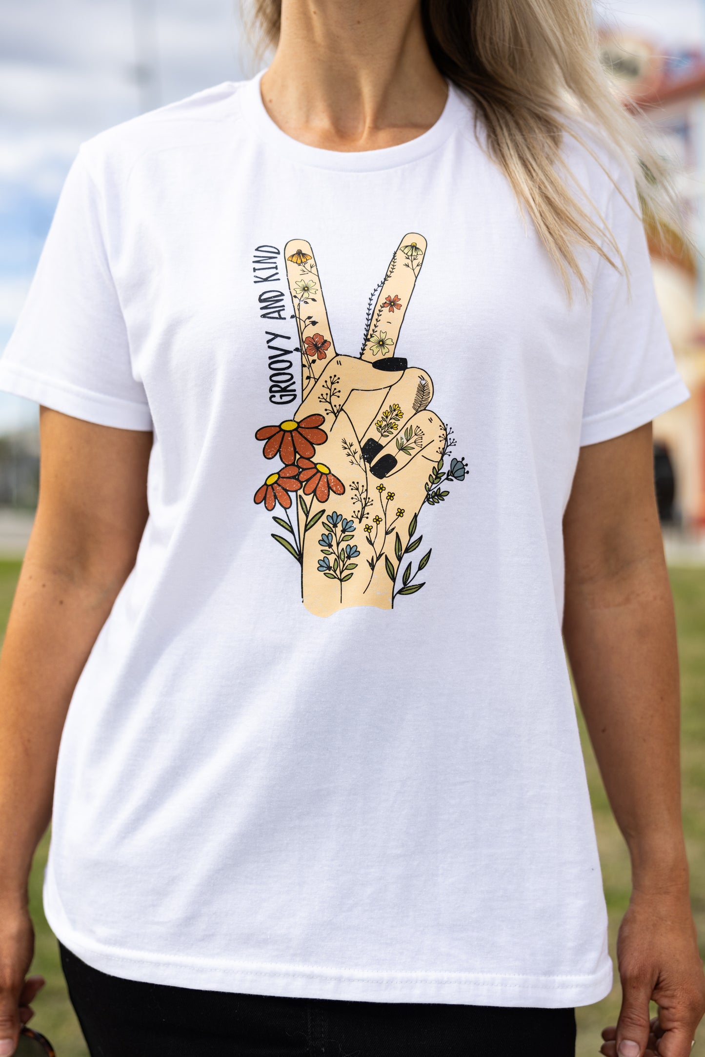 Groovy & Kind Womens T-shirt