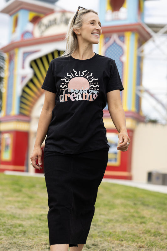 Manifest Your Dreams Womens T-shirt