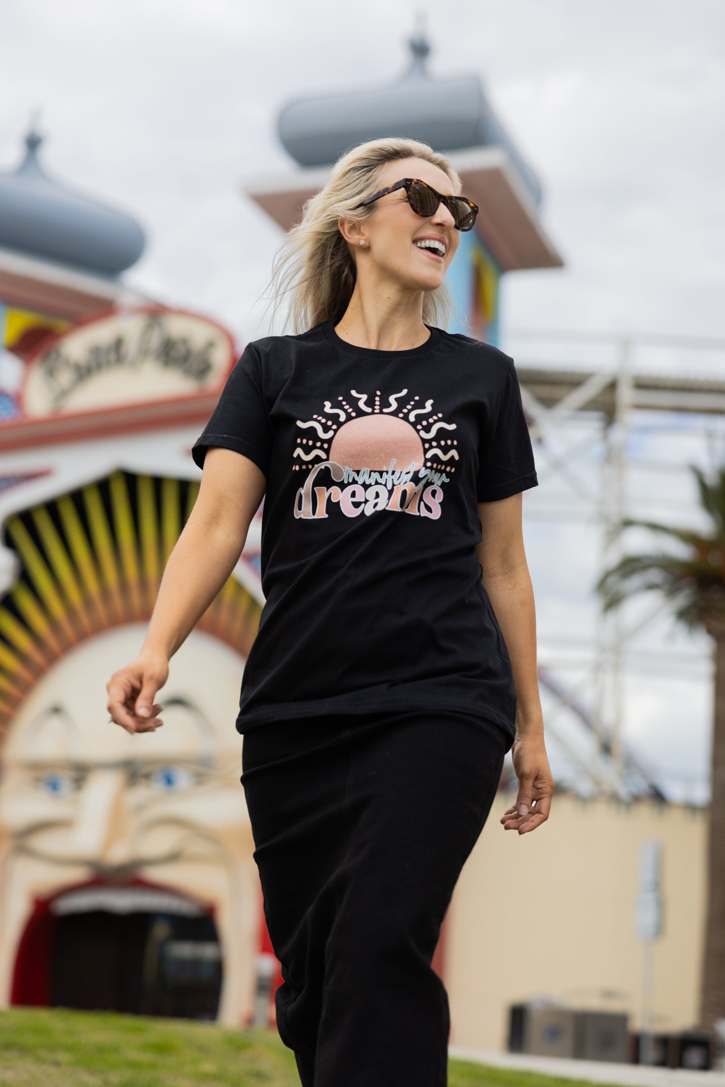 Manifest Your Dreams Womens T-shirt