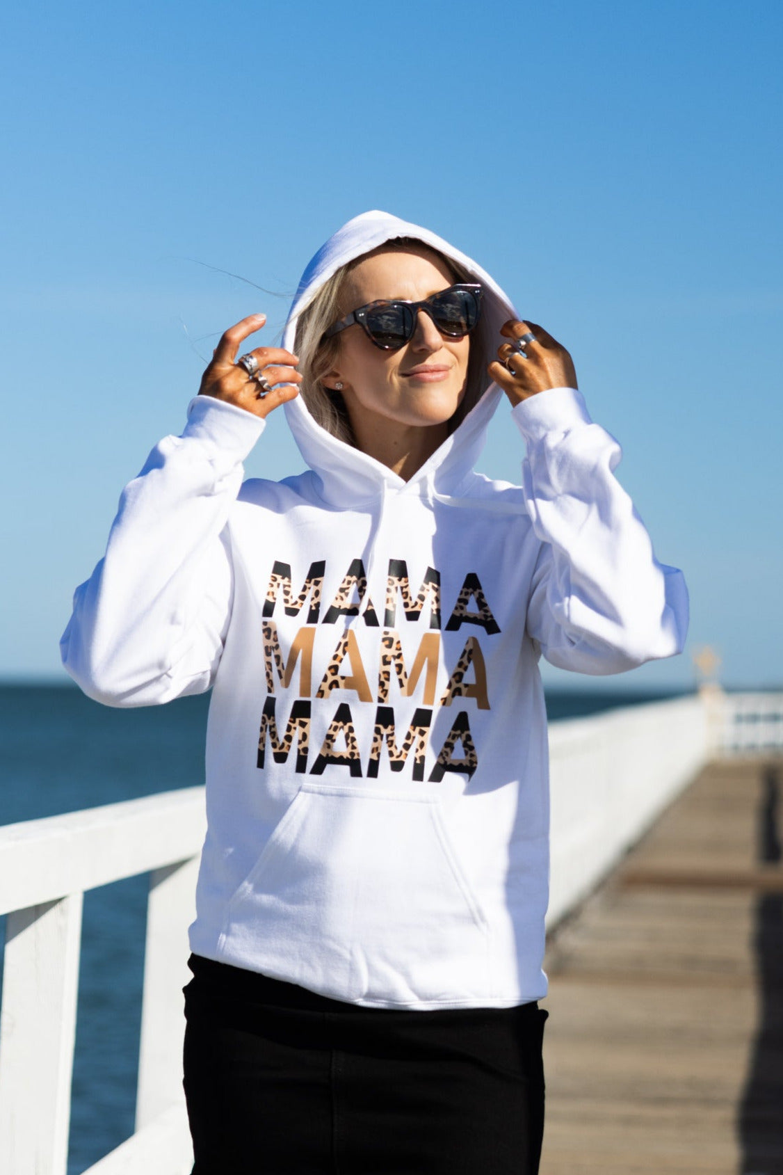 Mama Leopard Unisex Hoodie