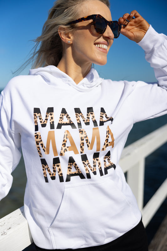 Mama Leopard Unisex Hoodie