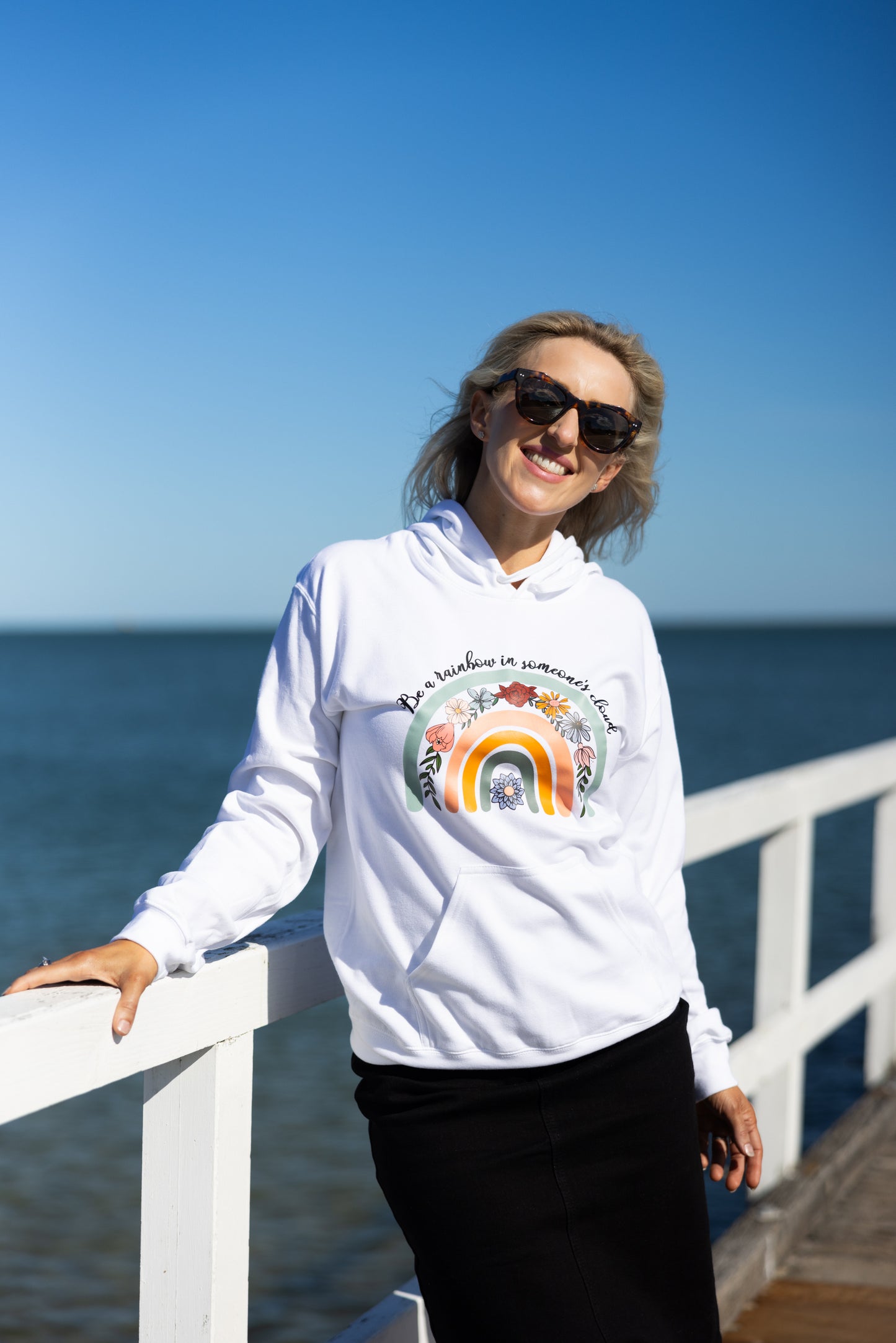 Be A Rainbow Unisex Hoodie