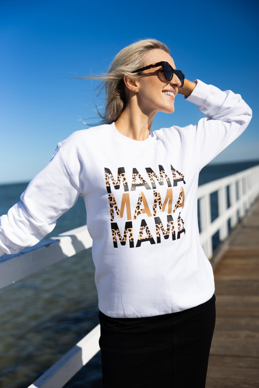 Mama Leopard Unisex Jumper