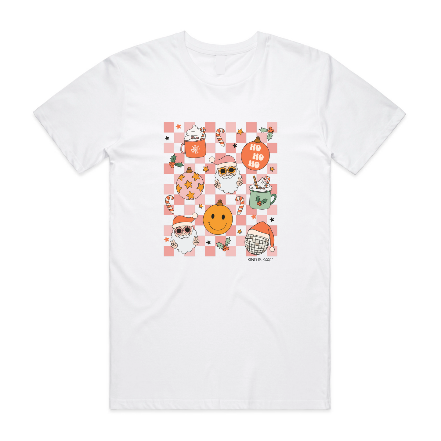 Checker Xmas Unisex T-Shirt