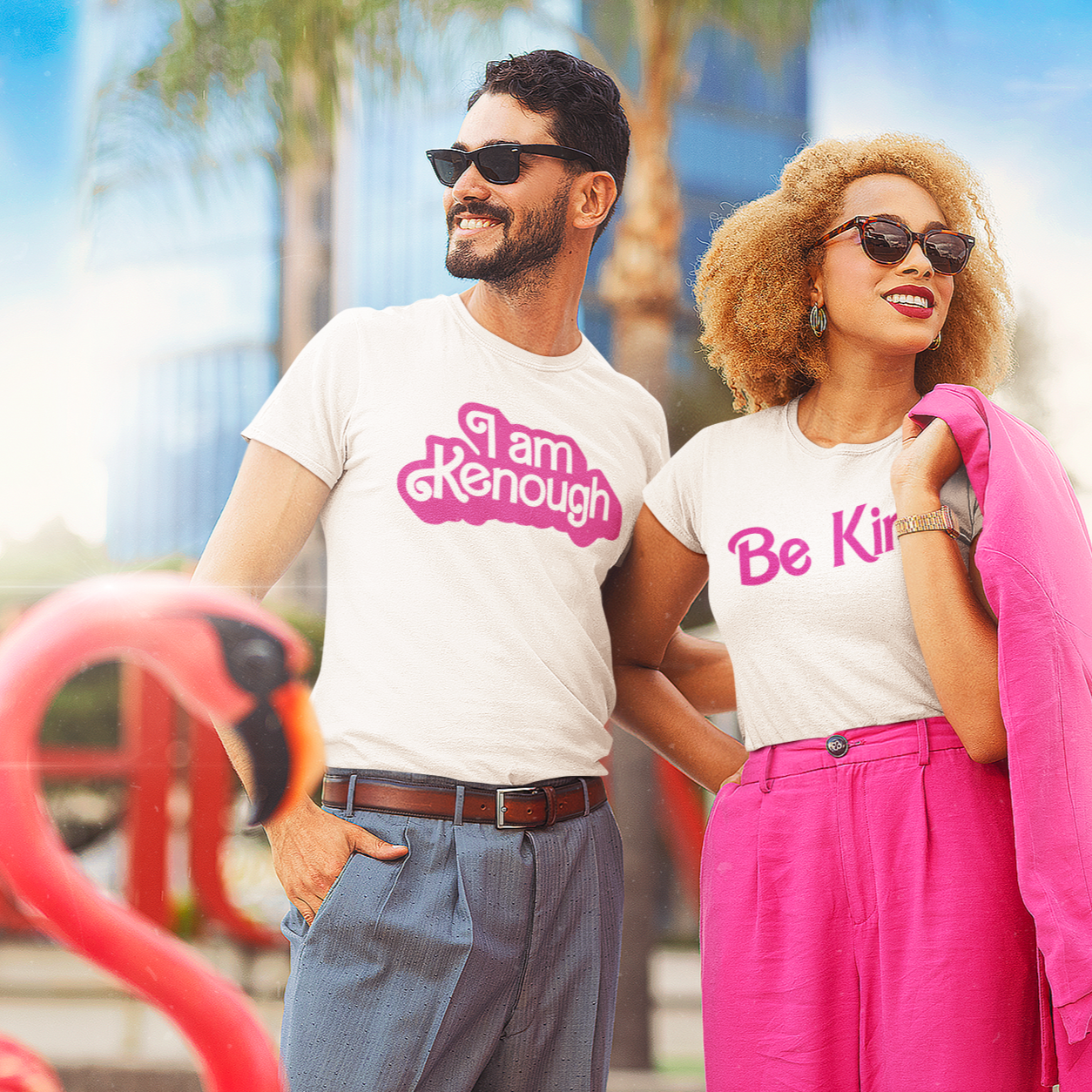 Barbie inspired Be Kind Womens T-Shirt