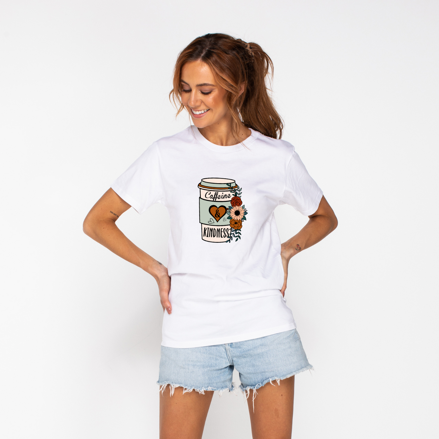 Caffeine & Kindness Unisex T-Shirt