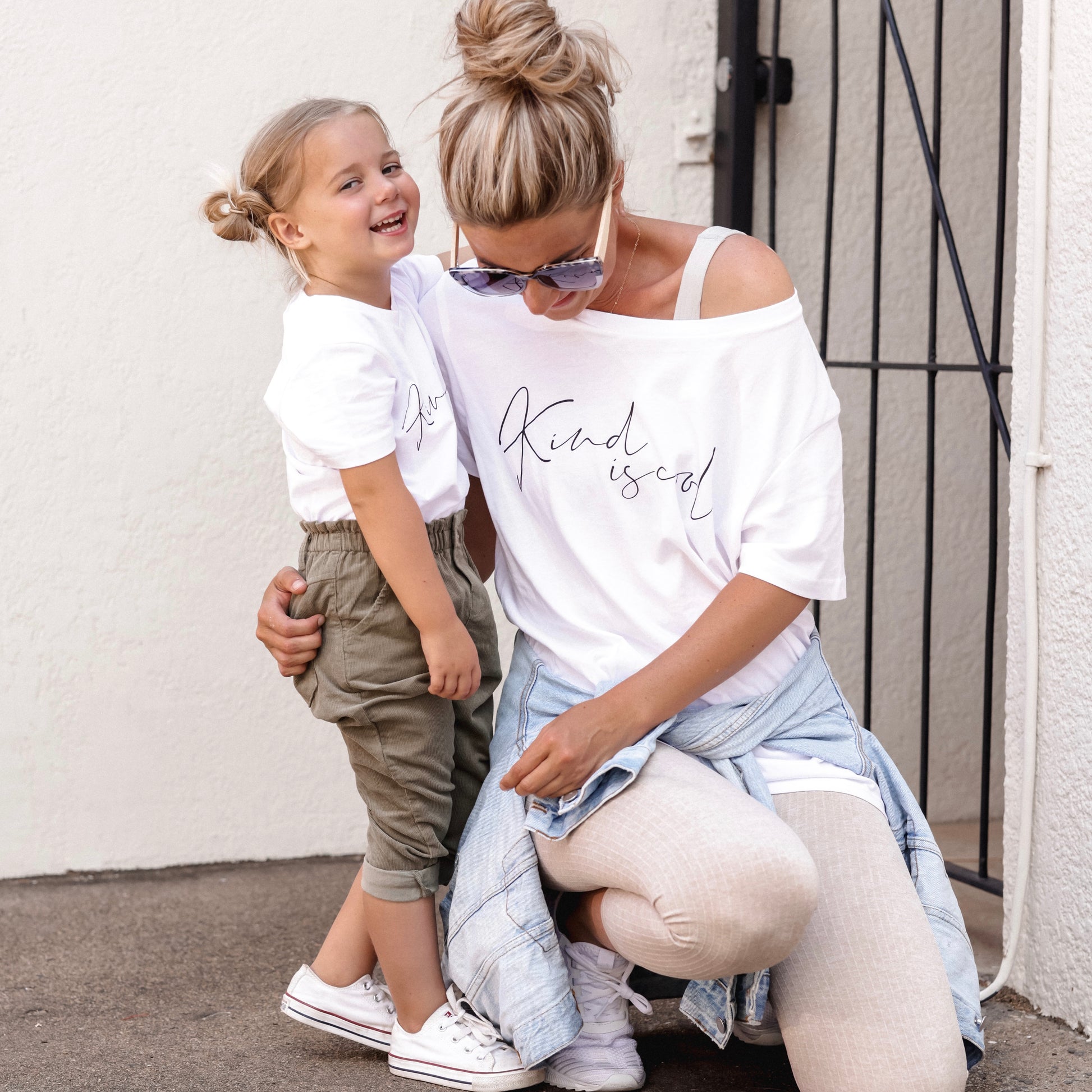 Kind Is Cool - Kind Is Cool T-shirt - Available in white and black, Mens, Womens and Kids