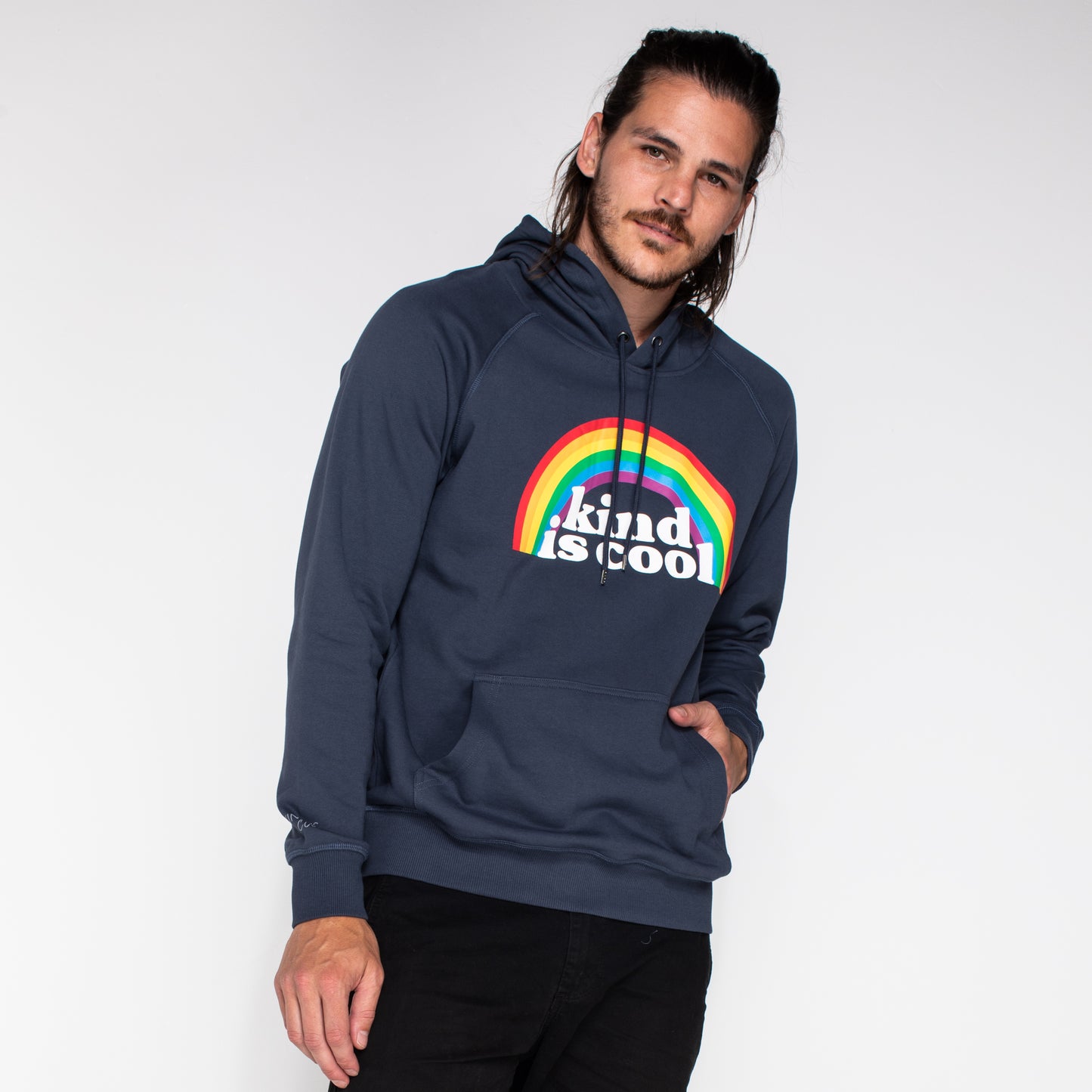 Kasey Petrol Blue Unisex Hoodie