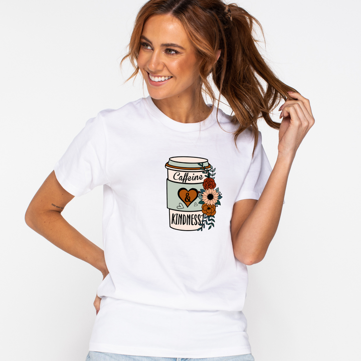 Caffeine & Kindness Unisex T-Shirt