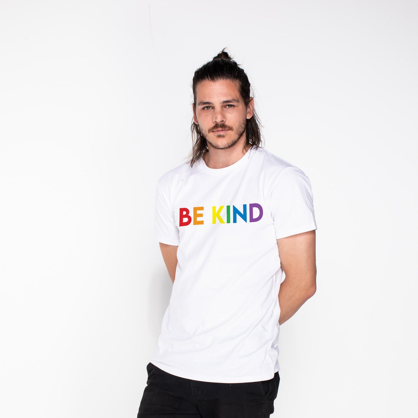 Janice Be Kind Rainbow Unisex T-Shirt